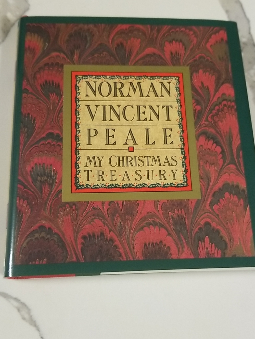 My Christmas Treasury Norman Vincent Peale Book